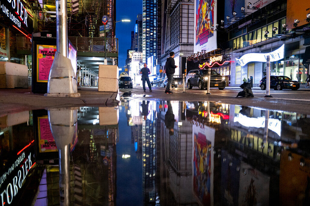 APTOPIX Tropical Weather New York